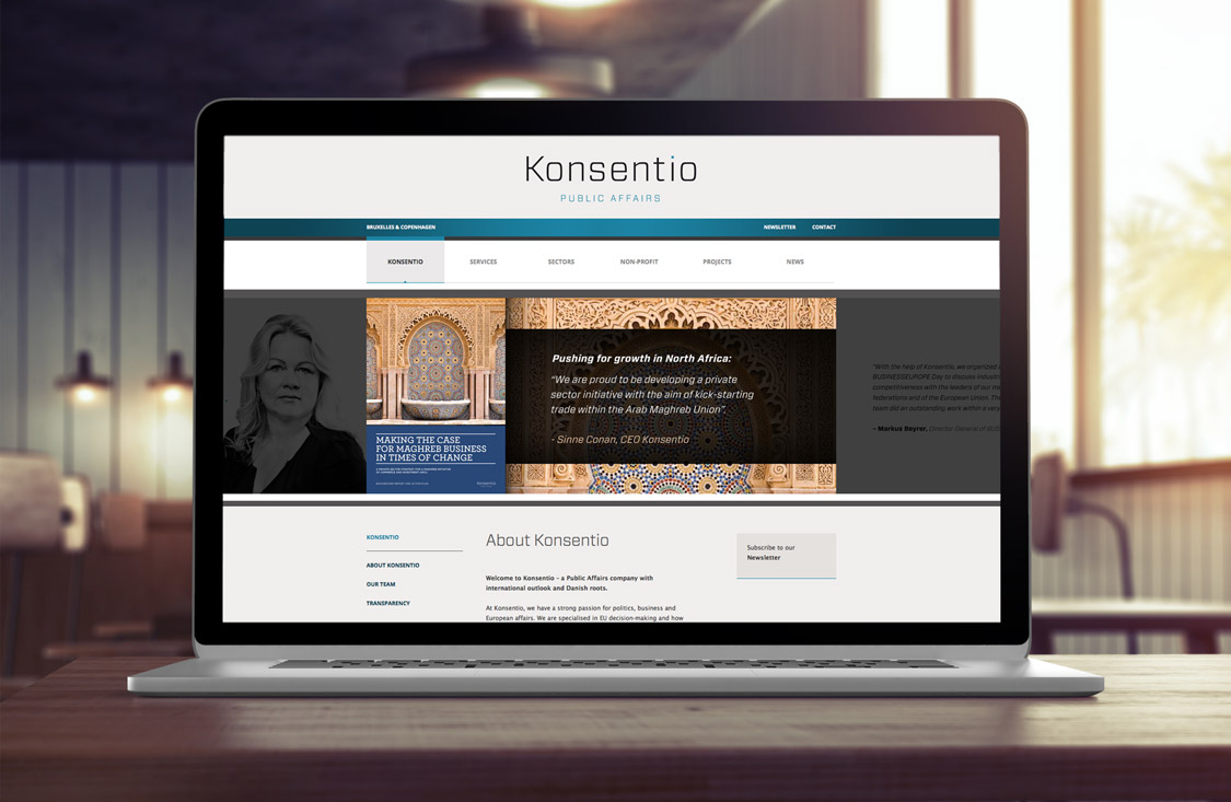 Konsentio / Public Affairs Corporate Design