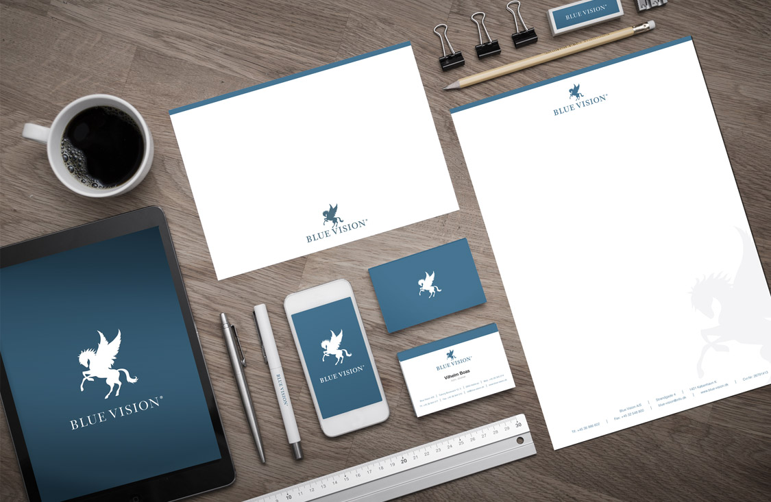 Blue Vision / Corporate ID & Design