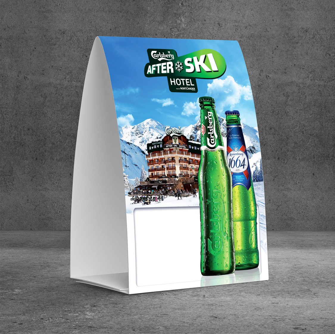 Carlsberg Beer / After Ski Hotel BTL Campaign