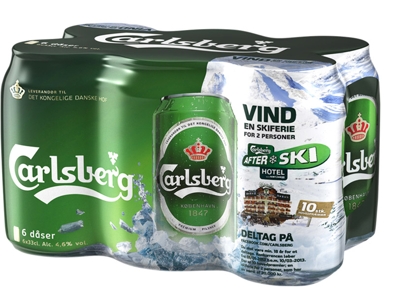 Carlsberg Beer / After Ski Hotel BTL Campaign