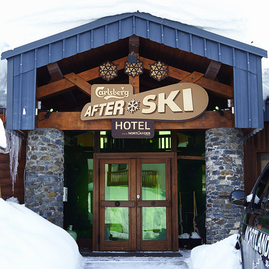 Carlsberg Beer / After Ski Hotel BTL Campaign
