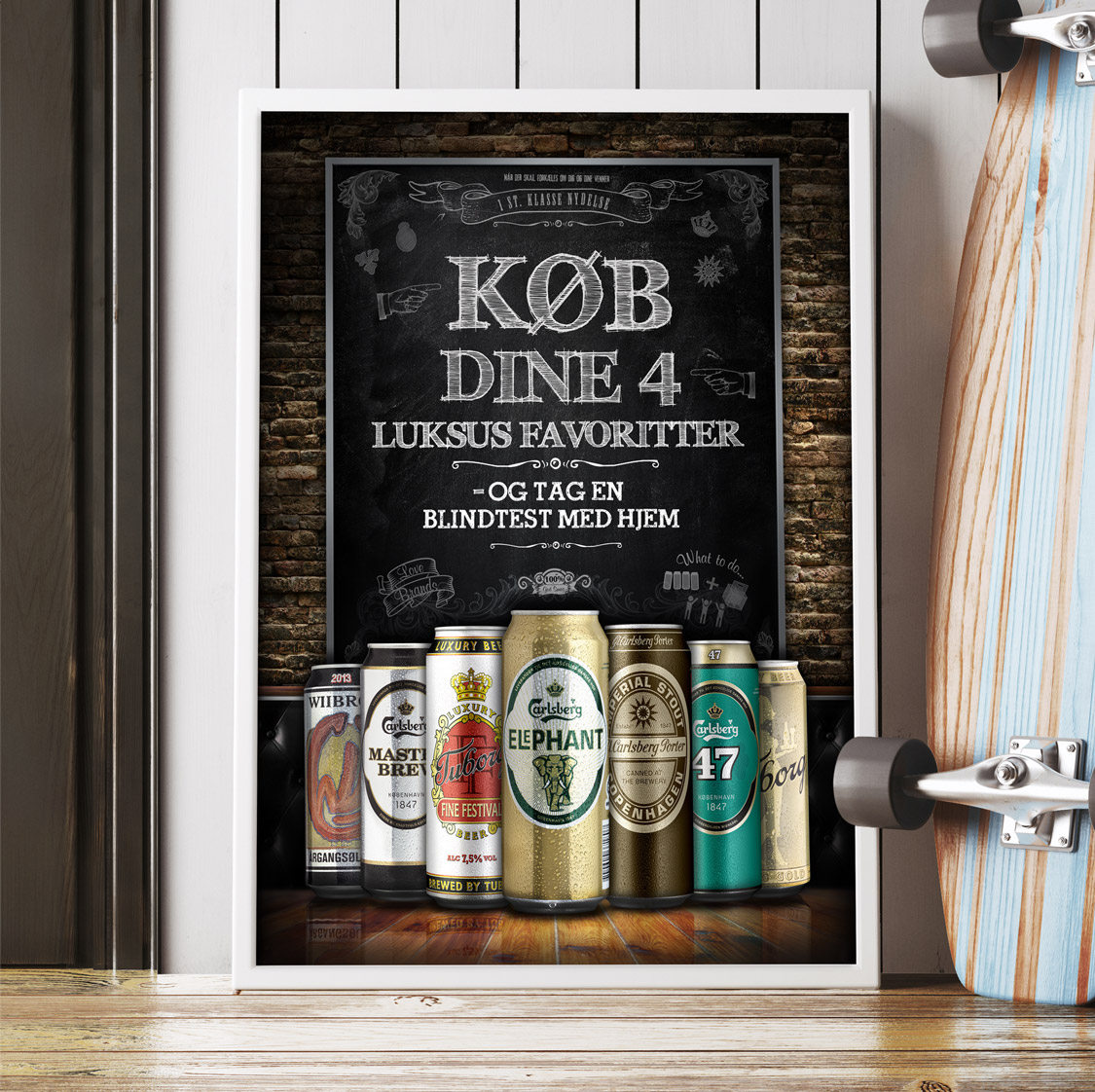 Carlsberg Luxury Beer /  BTL Campaign