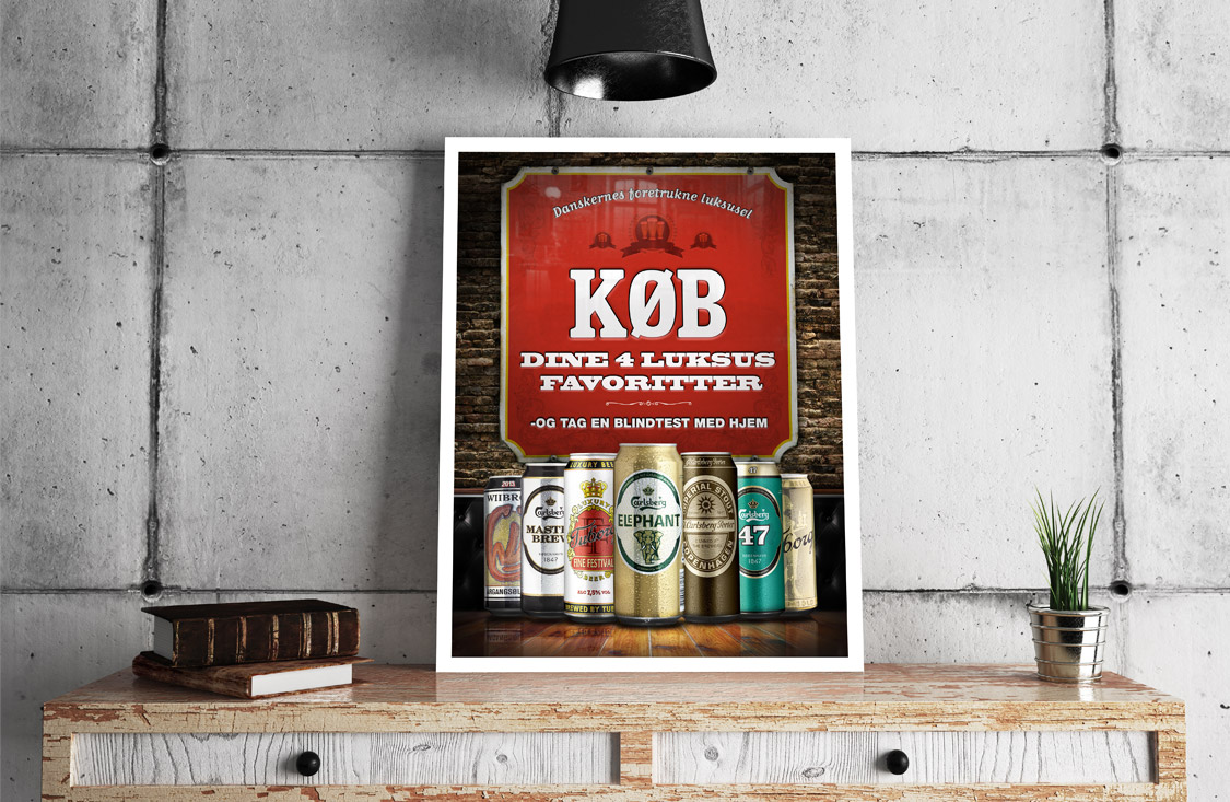 Carlsberg Luxury Beer /  BTL Campaign