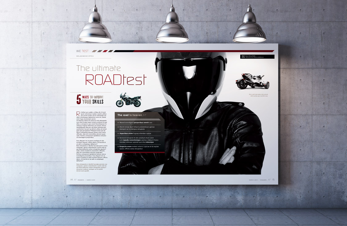 Roaders / Biker Magazine – Mostly for Men